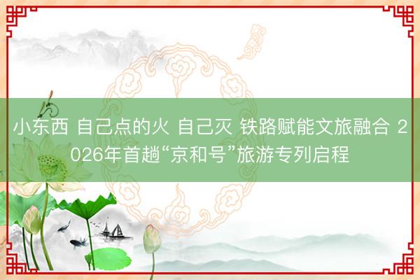 小东西 自己点的火 自己灭 铁路赋能文旅融合 2026年首趟“京和号”旅游专列启程