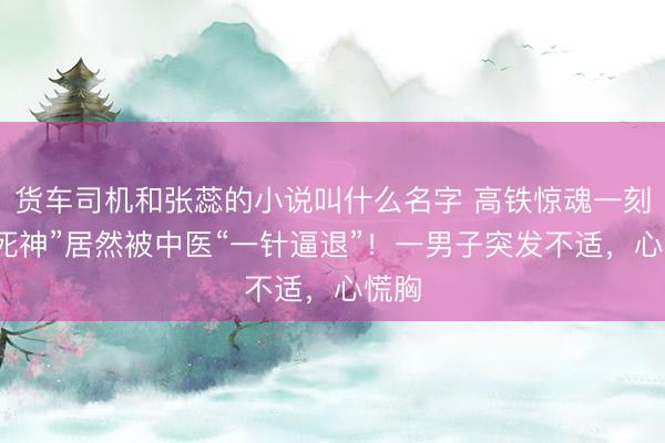货车司机和张蕊的小说叫什么名字 高铁惊魂一刻，“死神”居然被中医“一针逼退”！一男子突发不适，心慌胸