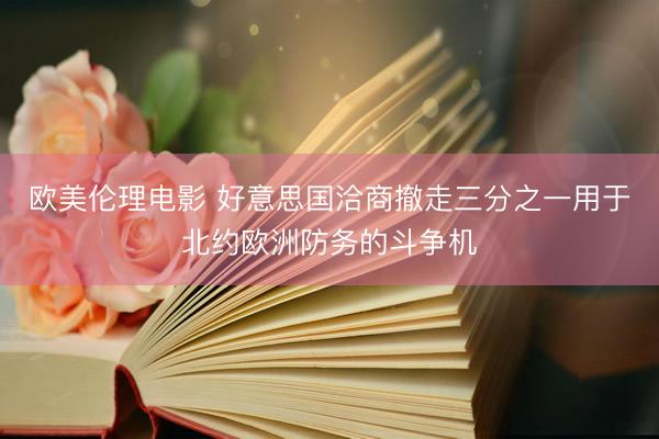 欧美伦理电影 好意思国洽商撤走三分之一用于北约欧洲防务的斗争机